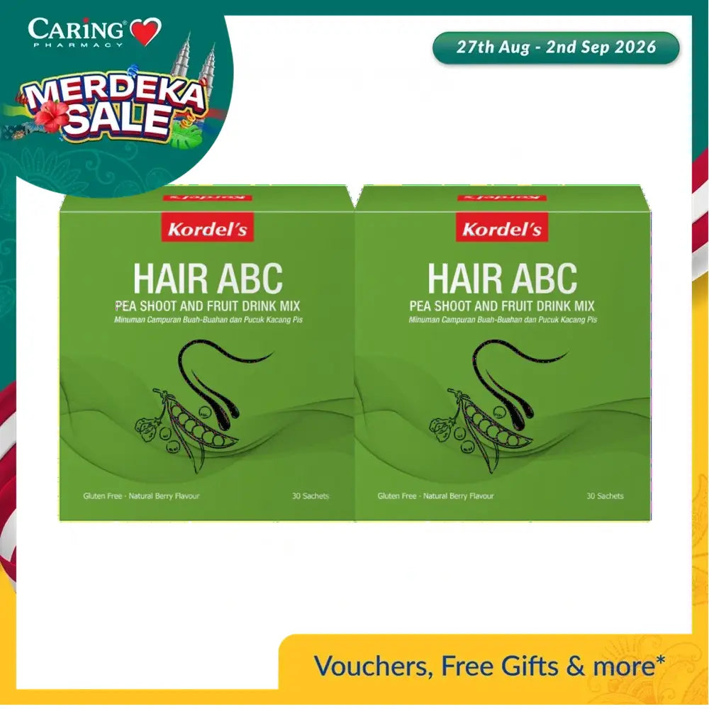 KORDELS HAIR ABC 30S TP + GWP