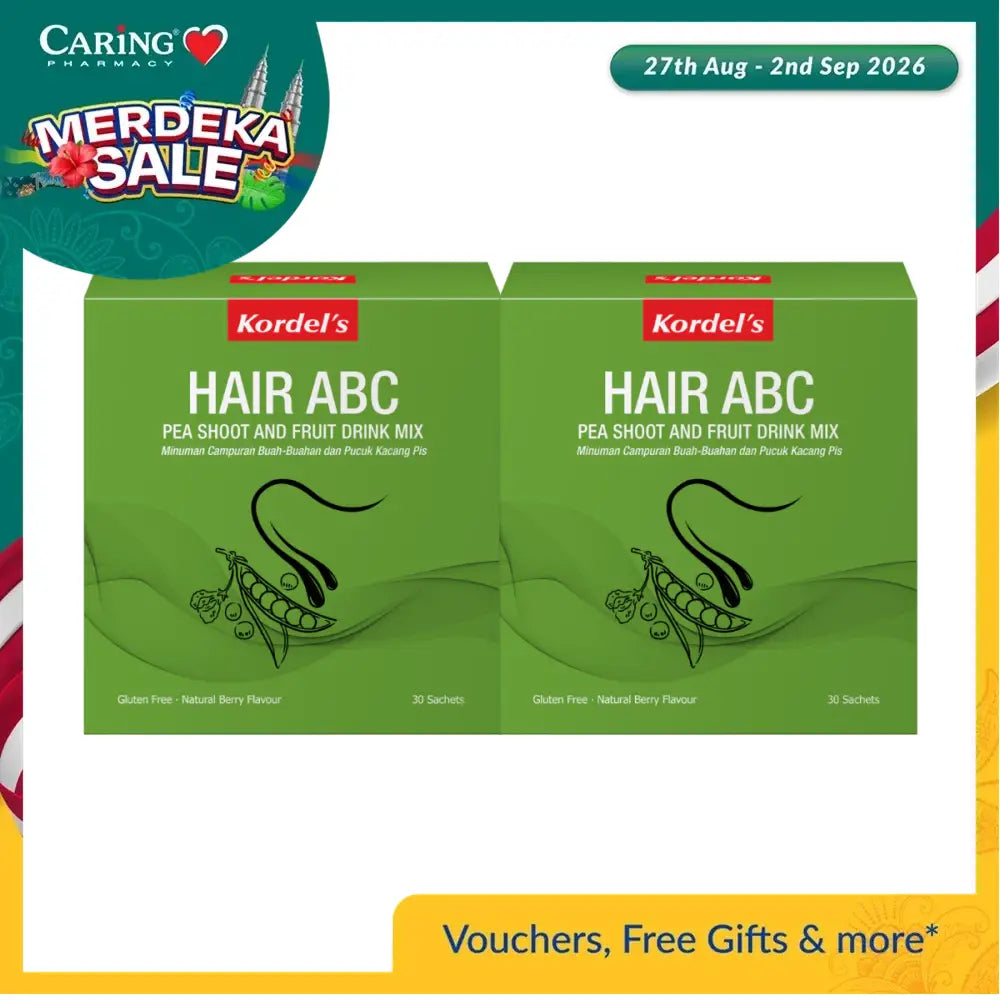 KORDELS HAIR ABC 30S TP + GWP