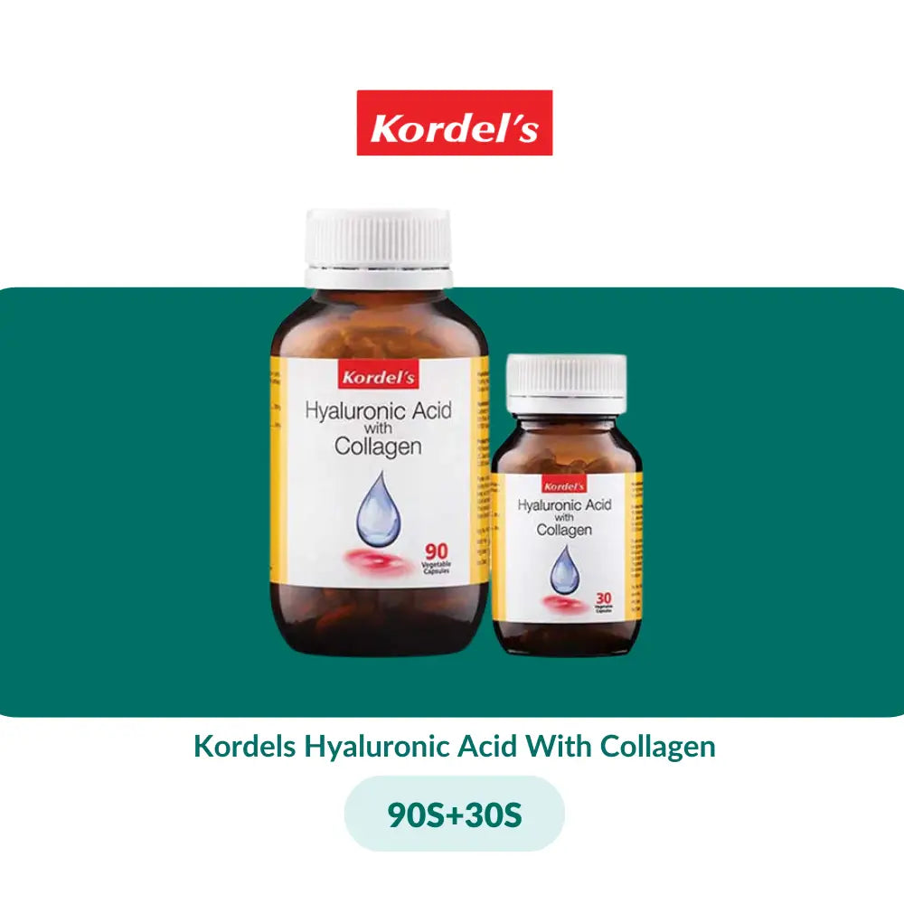 Kordels Hyaluronic Acid With Collagen (30S/90S + 30S) - 90S + 30S