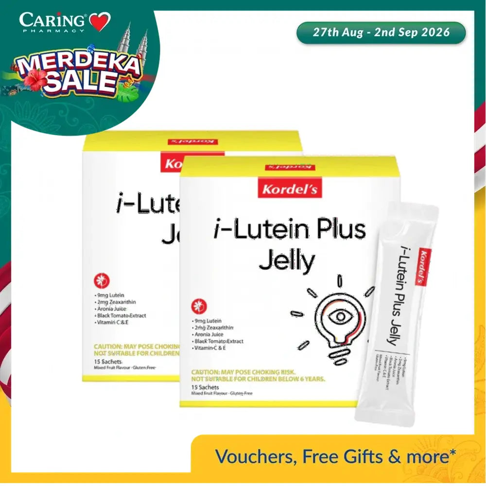 Kordels I-Lutein Plus Jelly 15Sx2