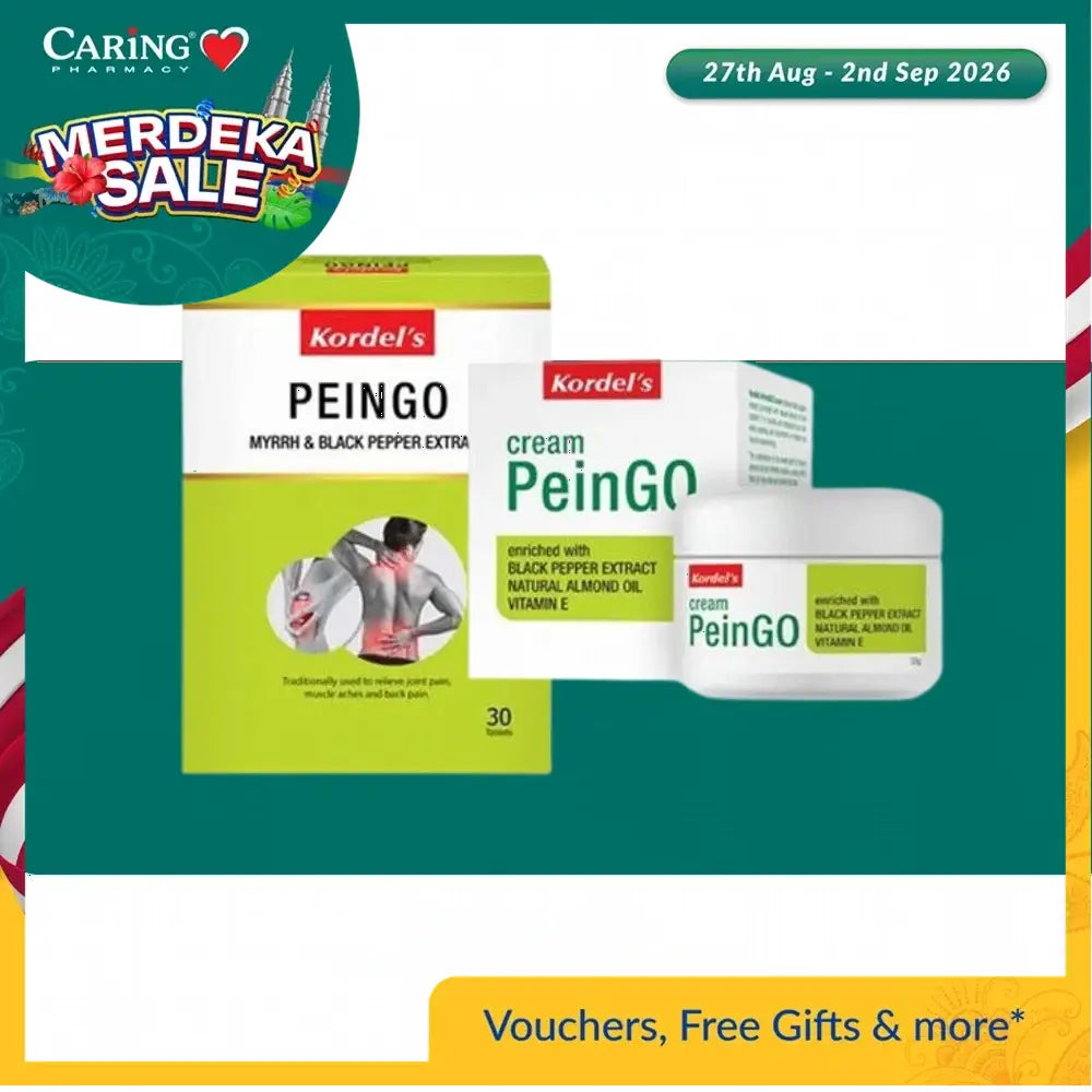 Kordels Peingo (Tablets 30S/Cream 50G)