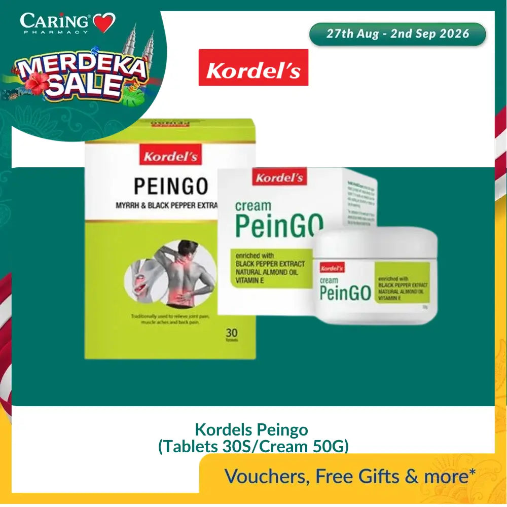 Kordels Peingo (Tablets 30S/Cream 50G)