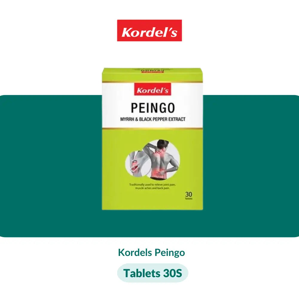 Kordels Peingo (Tablets 30S/Cream 50G) - Tablets 30S