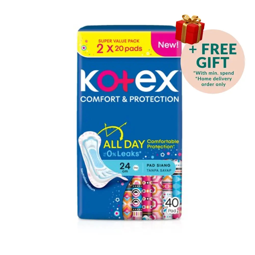 KOTEX SOFT&SMOOTH SLIM WING 20SX2