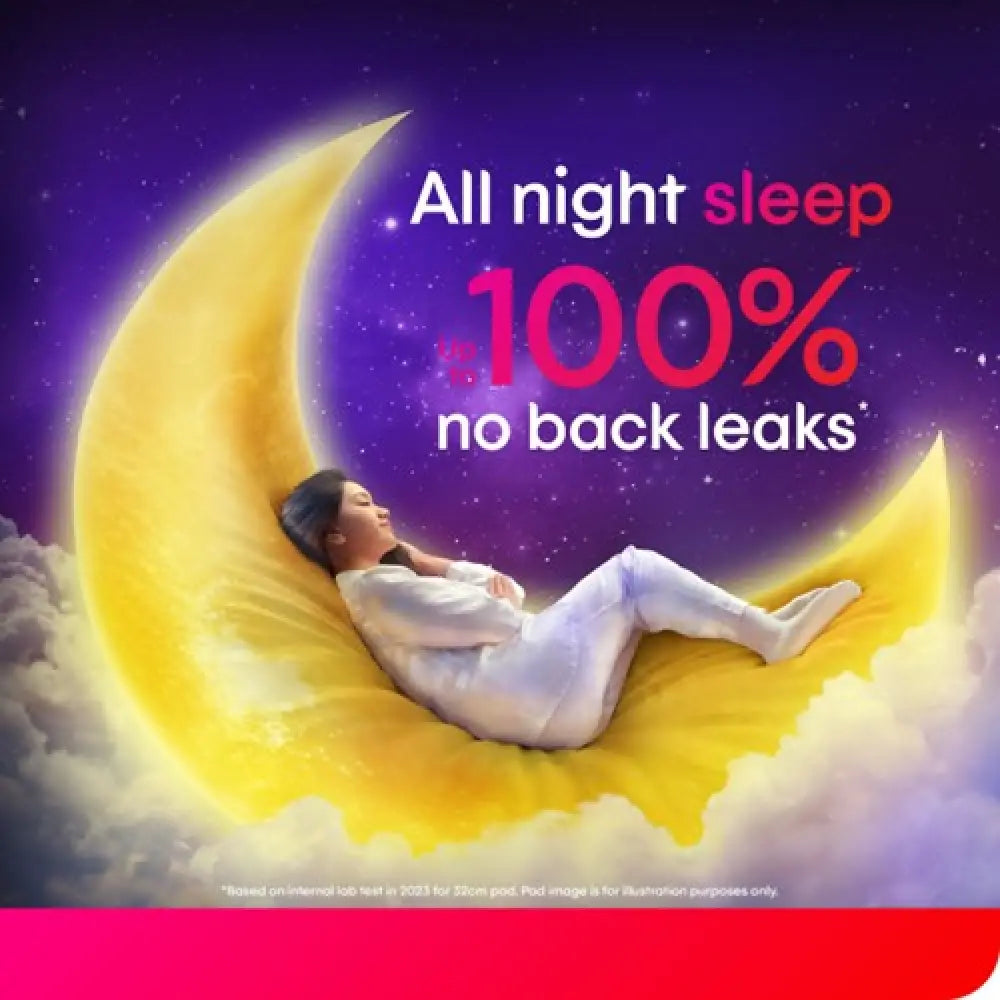 KOTEX TOTAL PROTECTION RISE-UP GUARD OVERNIGHT 28CM WING 28S