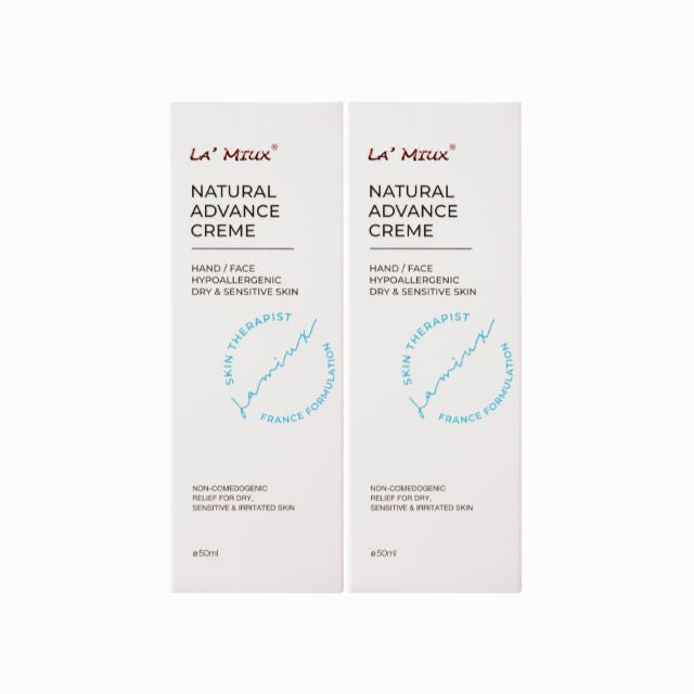 LAMIUX Natural Advance Cream for Face and Hands, ideal natural face cream for sensitive skin
