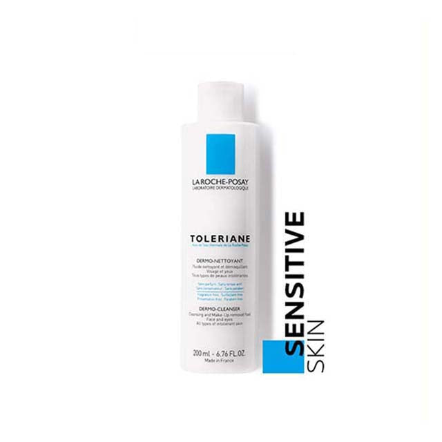 La Roche Posay Toleriane Dermo Cleanser 200ml for sensitive skin with gentle, effective formula