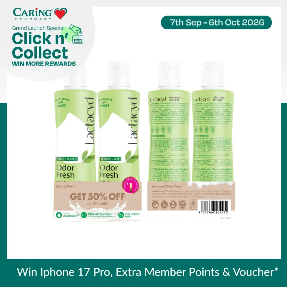 LACTACYD ODOR FRESH 250ML 2S