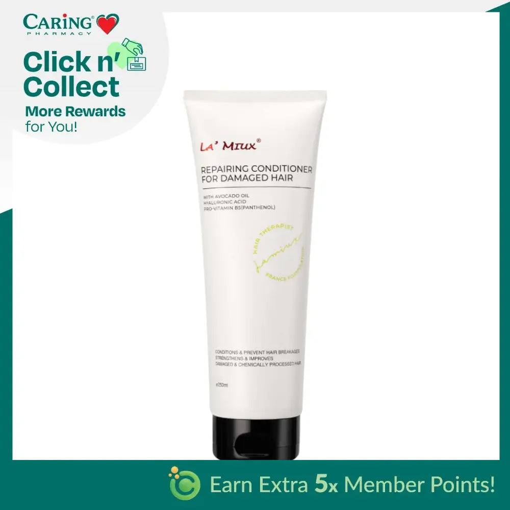 LAMIUX REPAIRING CONDITIONER FOR DAMAGED HAIR 250ML