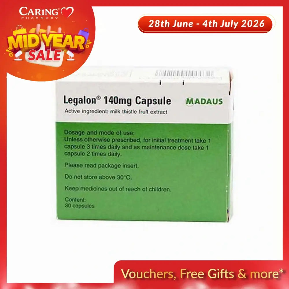 LEGALON 140MG 30S