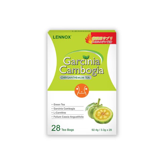 LENNOX Garcinia Cambogia tea bags with 28 bags of green tea and Garcinia Cambogia extract
