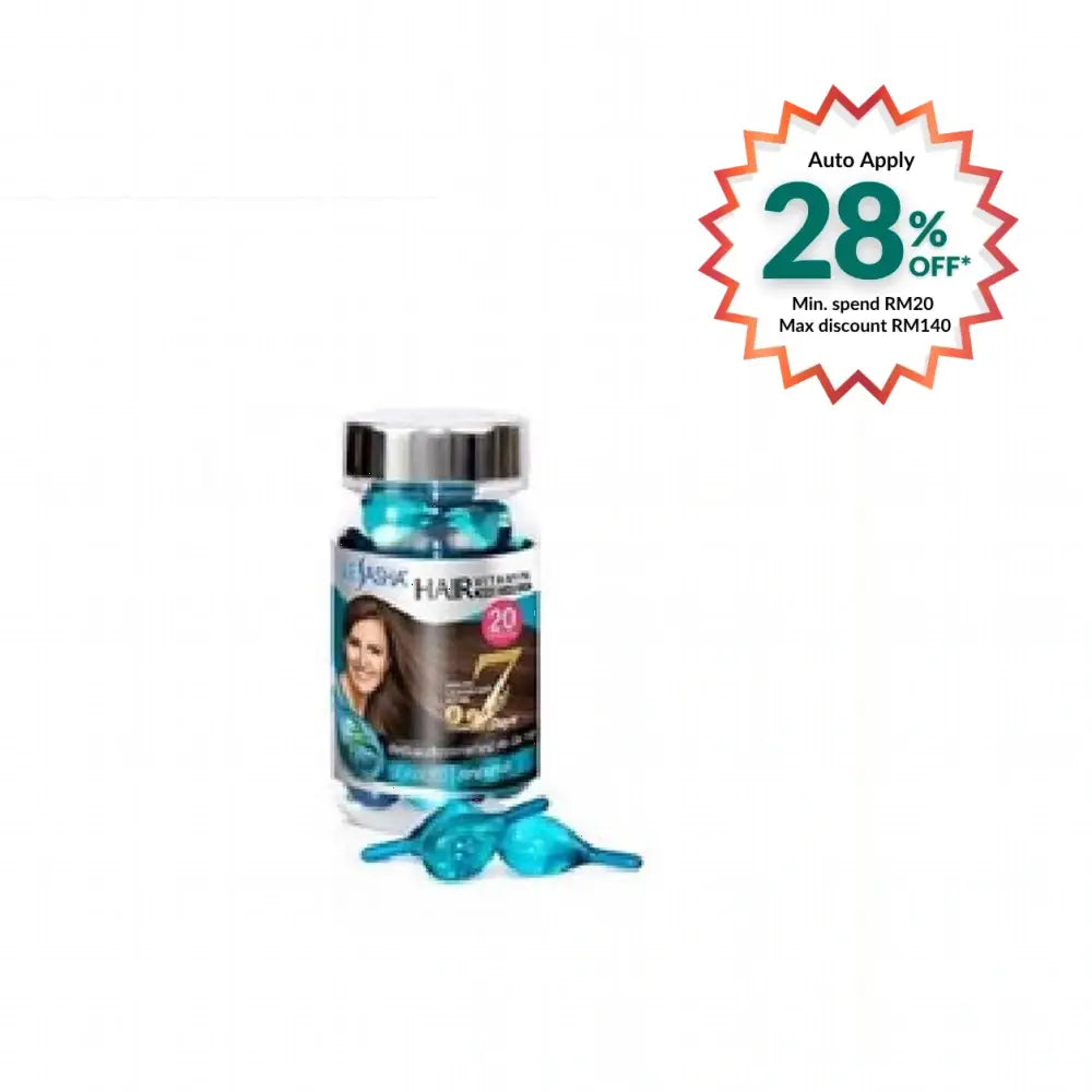 LESASHA HAIR VITAMIN SERUM SERUM - SEAWEED (20 CAP)
