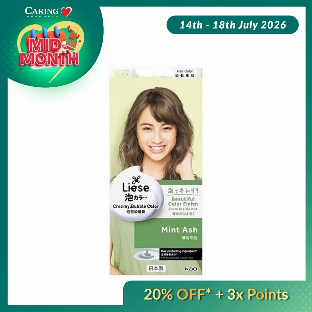 LIESE CREAMY BUBBLE COLOR - MINT ASH 1S