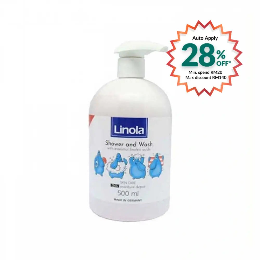 LINOLA SHOWER & WASH 500ML