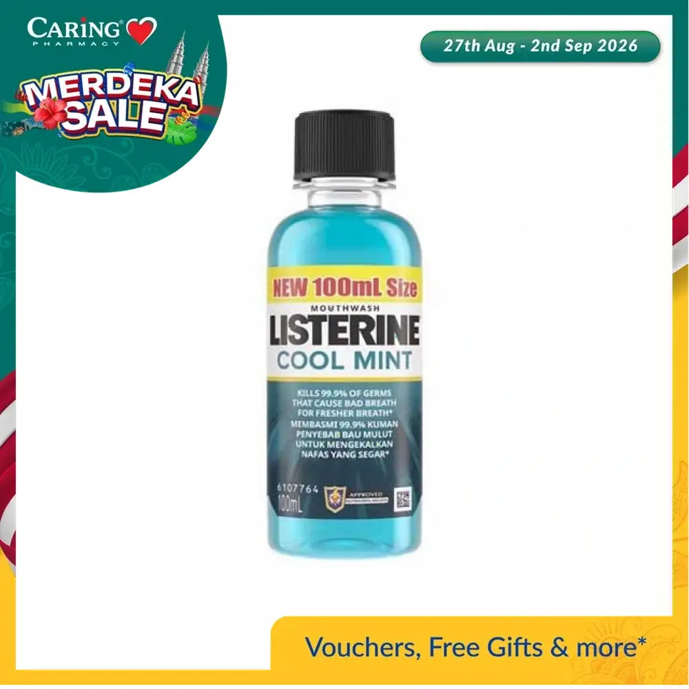 LISTERINE COOL MINT 100ML