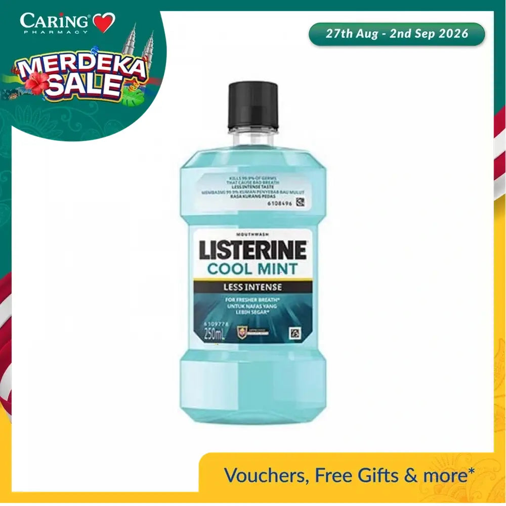 LISTERINE COOL MINT MILD TASTE 250ML