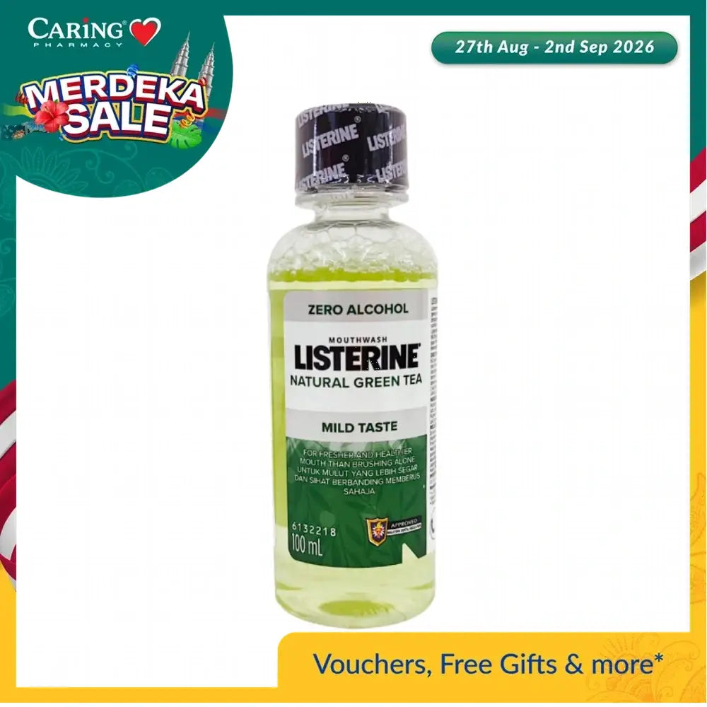 LISTERINE GREEN TEA MILD TASTE 100ML