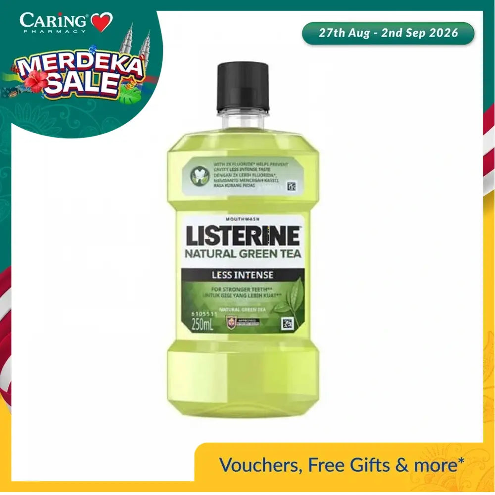 LISTERINE GREEN TEA MILD TASTE 250ML