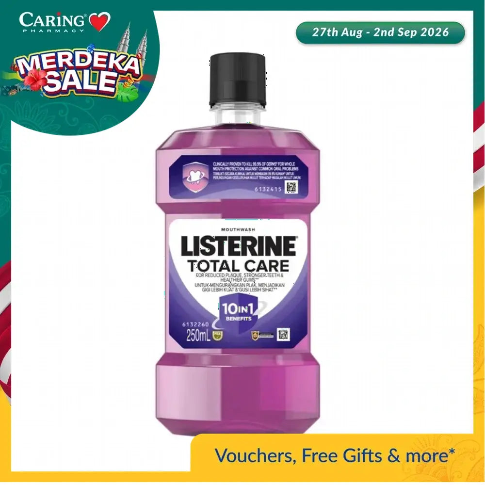 LISTERINE MOUTH WASH TOTAL CARE 250ML