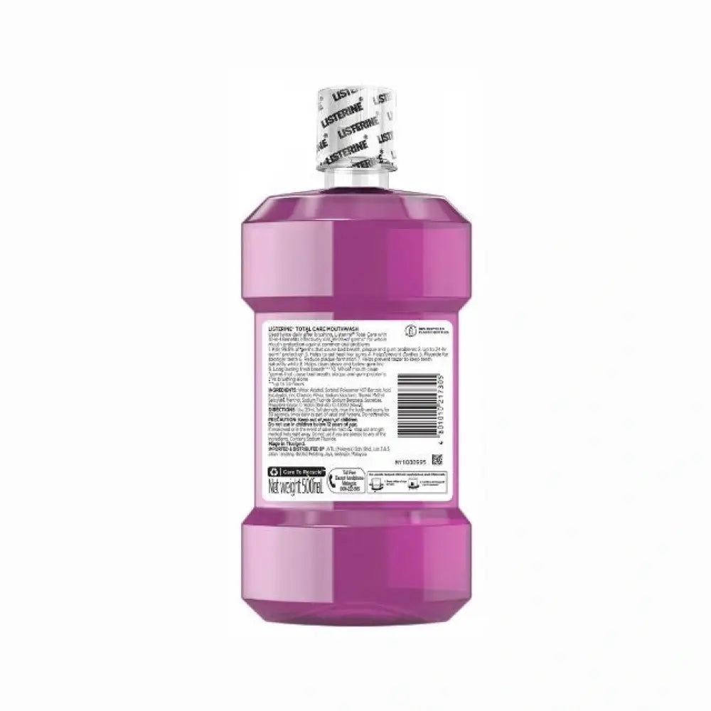 LISTERINE MOUTHWASH TOTAL CARE 500ML