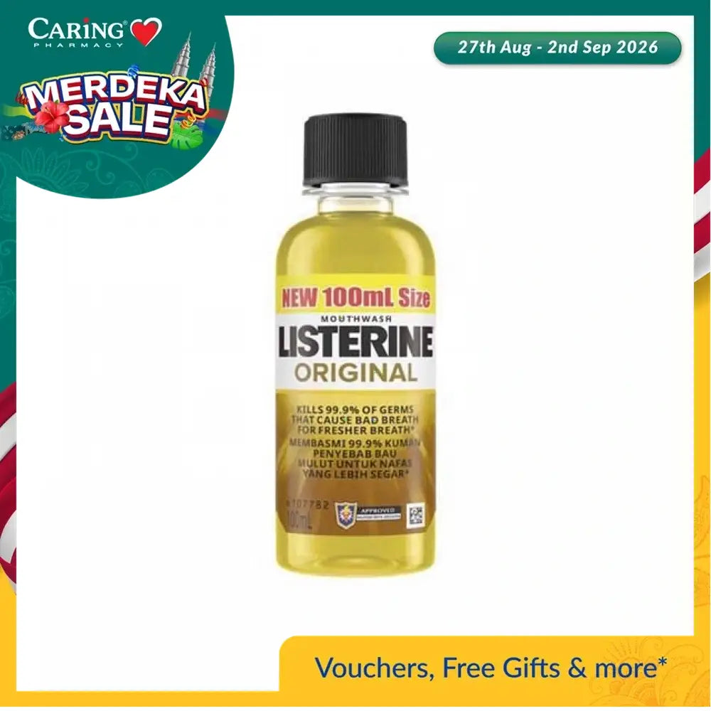 LISTERINE ORIGINAL 100ML