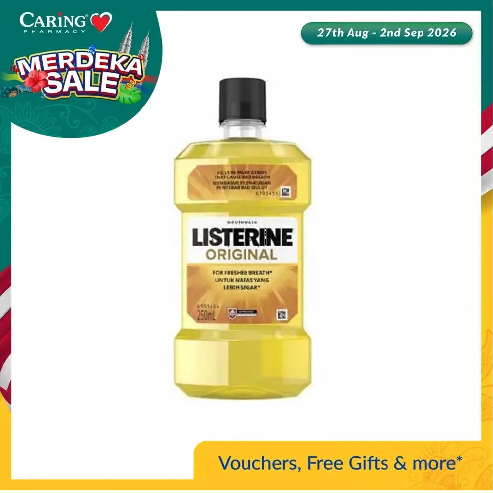 LISTERINE ORIGINAL 250ML