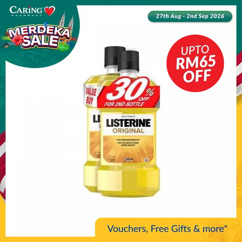 LISTERINE ORIGINAL 750ML 2S