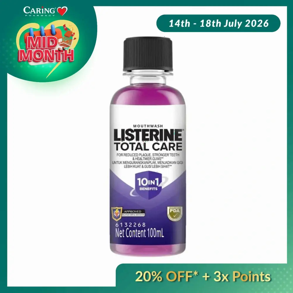 LISTERINE TOTAL CARE 100ML