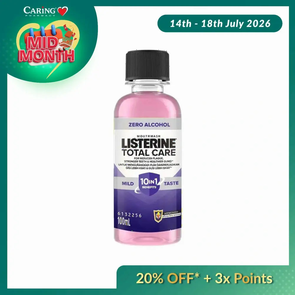 LISTERINE TOTAL CARE MILD TASTE 100ML