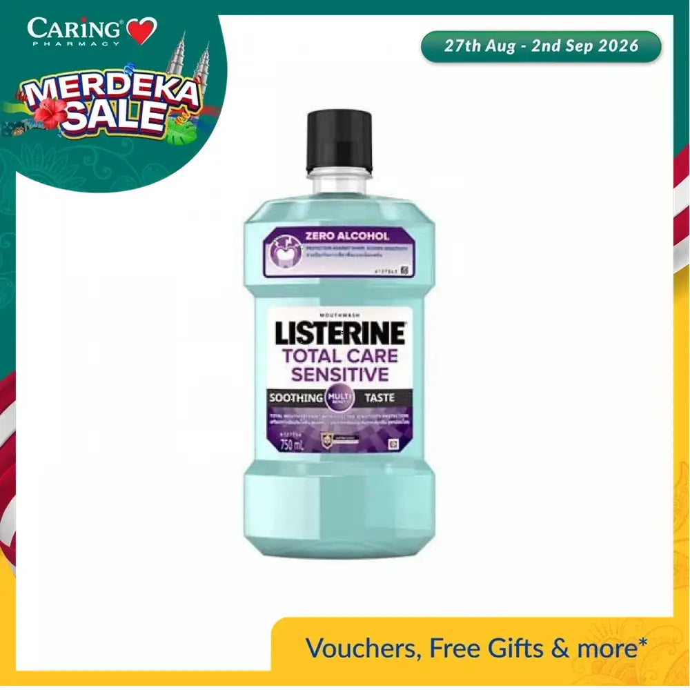 LISTERINE TOTAL CARE SENSITIVE 750ML