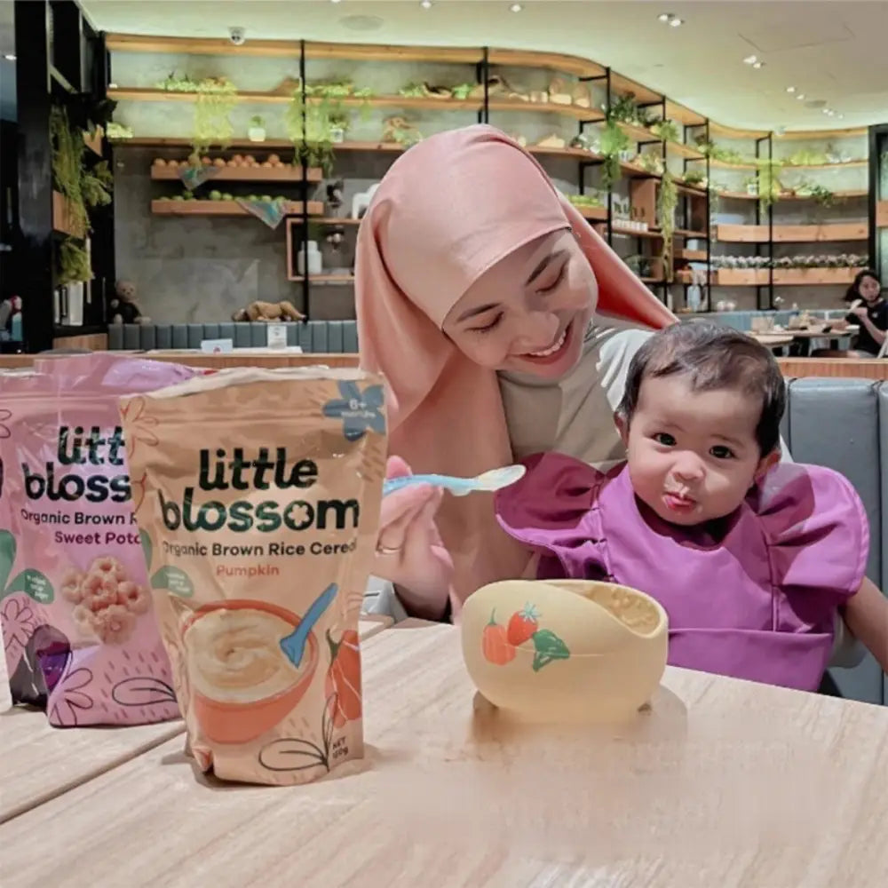 LITTLE BLOSSOM RICE CEREAL PUMPKIN 150G
