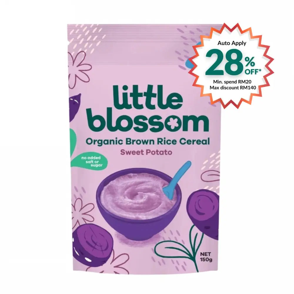 LITTLE BLOSSOM RICE CEREAL SWEET POTATO 150G