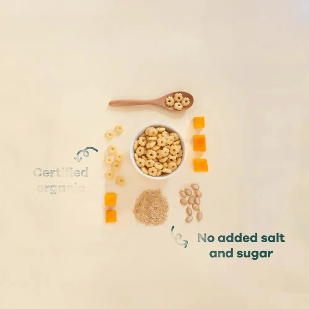 LITTLE BLOSSOM RICE PUFFS APPLE & BROCCOLI 40G