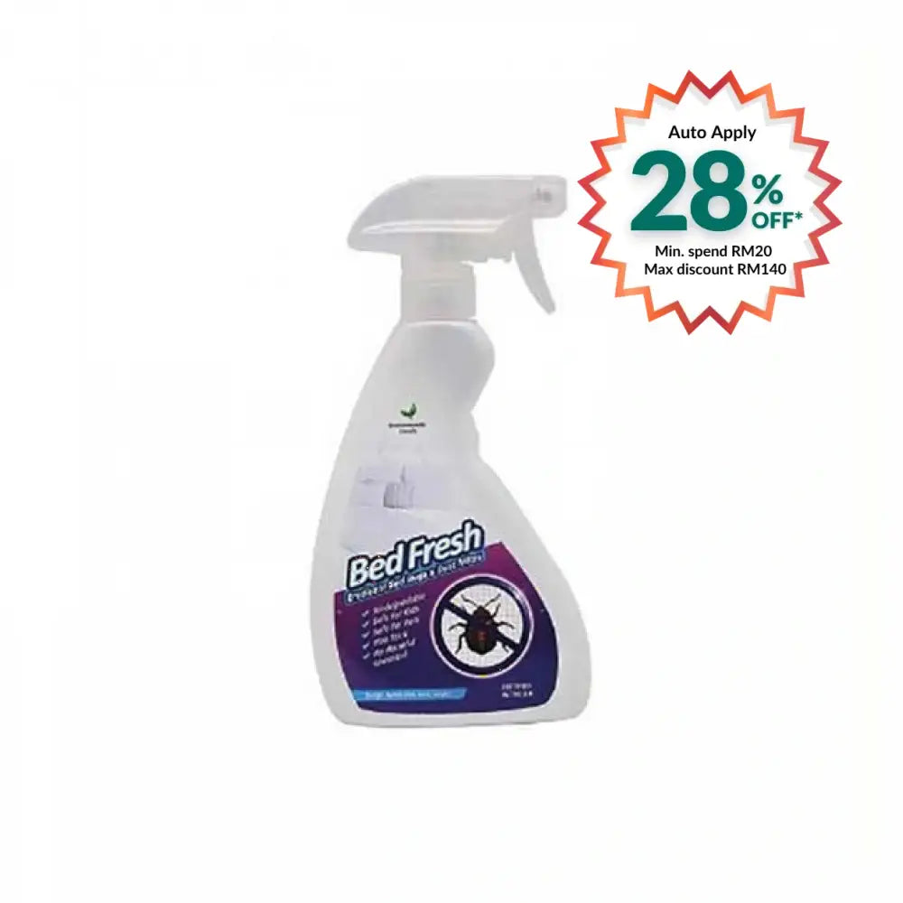 LNP BED FRESH ERADICATE BED BUGS + DUST MITES 500ML