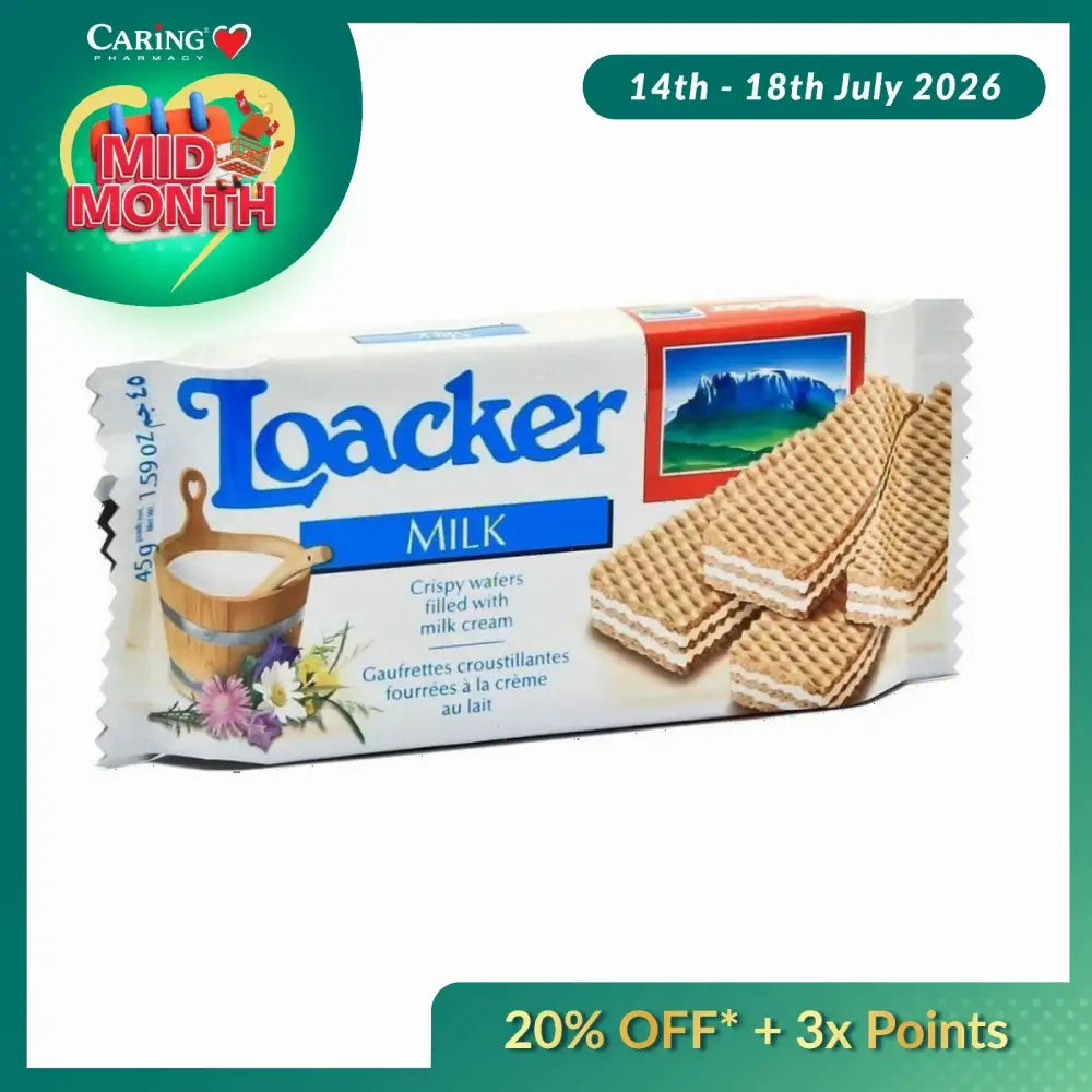 LOACKER MILK 45G