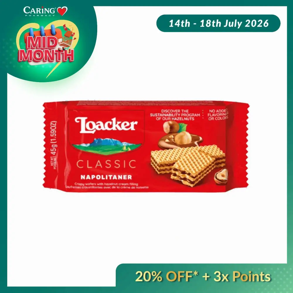 LOACKER NAPOLITANER 45G