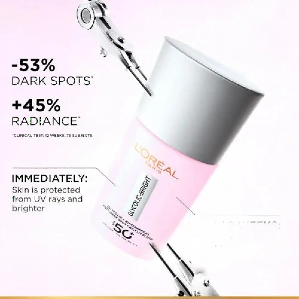 LOREAL GLYCOLIC-BRIGHT DARK SPOT UV SPF 50+ 50ML