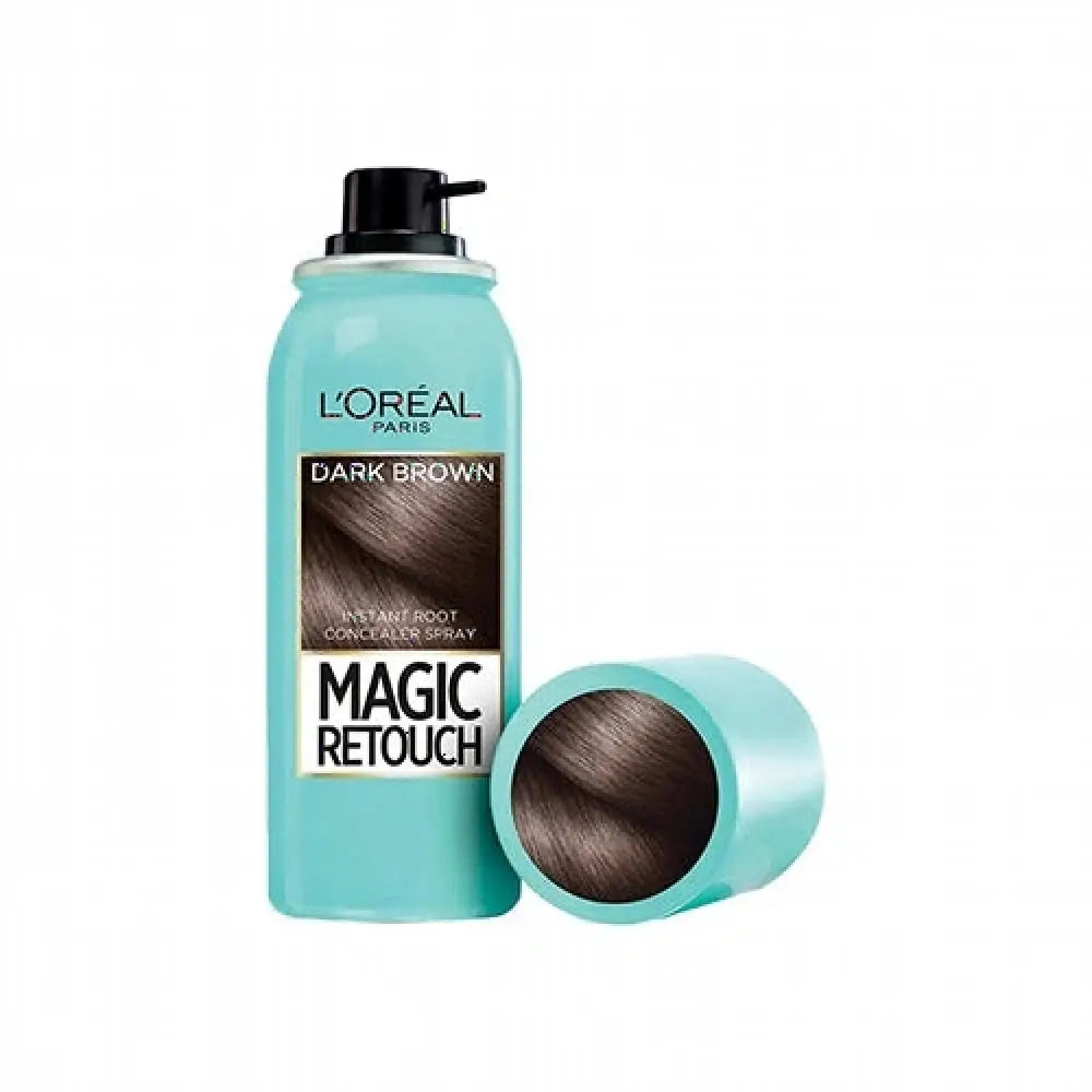 LOREAL MAGIC RETOUCH INSTANT ROOT CONCEALER SPRAY-BROWN 75ML
