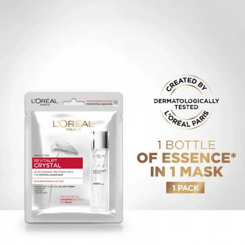 LOREAL REVITALIFT CRYSTAL MICRO ESSENCE TREATMENT MASK 25G