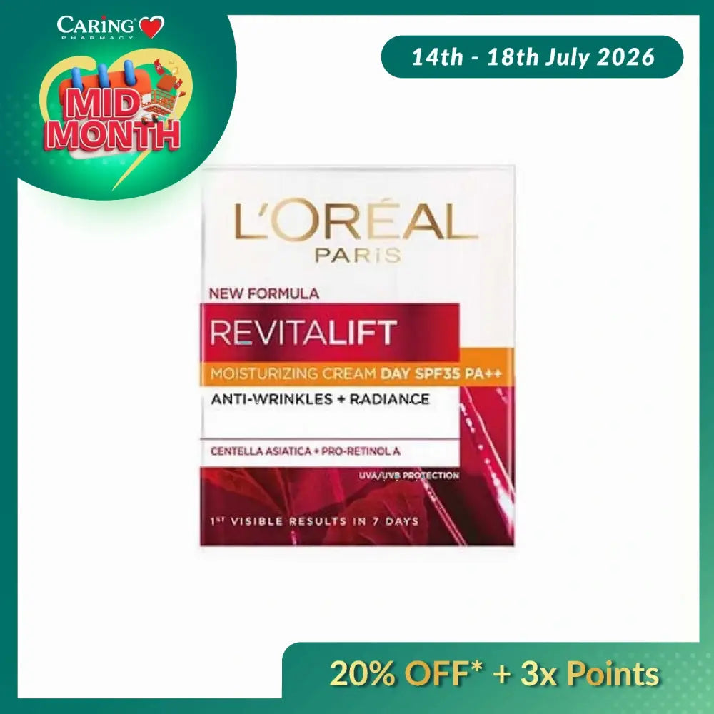 LOREAL REVITALIFT DAY CREAM SPF35 50ML
