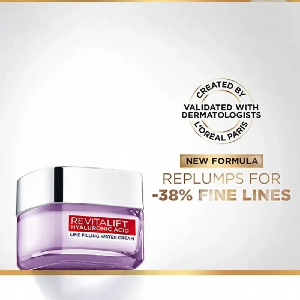 LOREAL REVITALIFT HYALURONIC ACID PLUMPING DAY CREAM 50ML