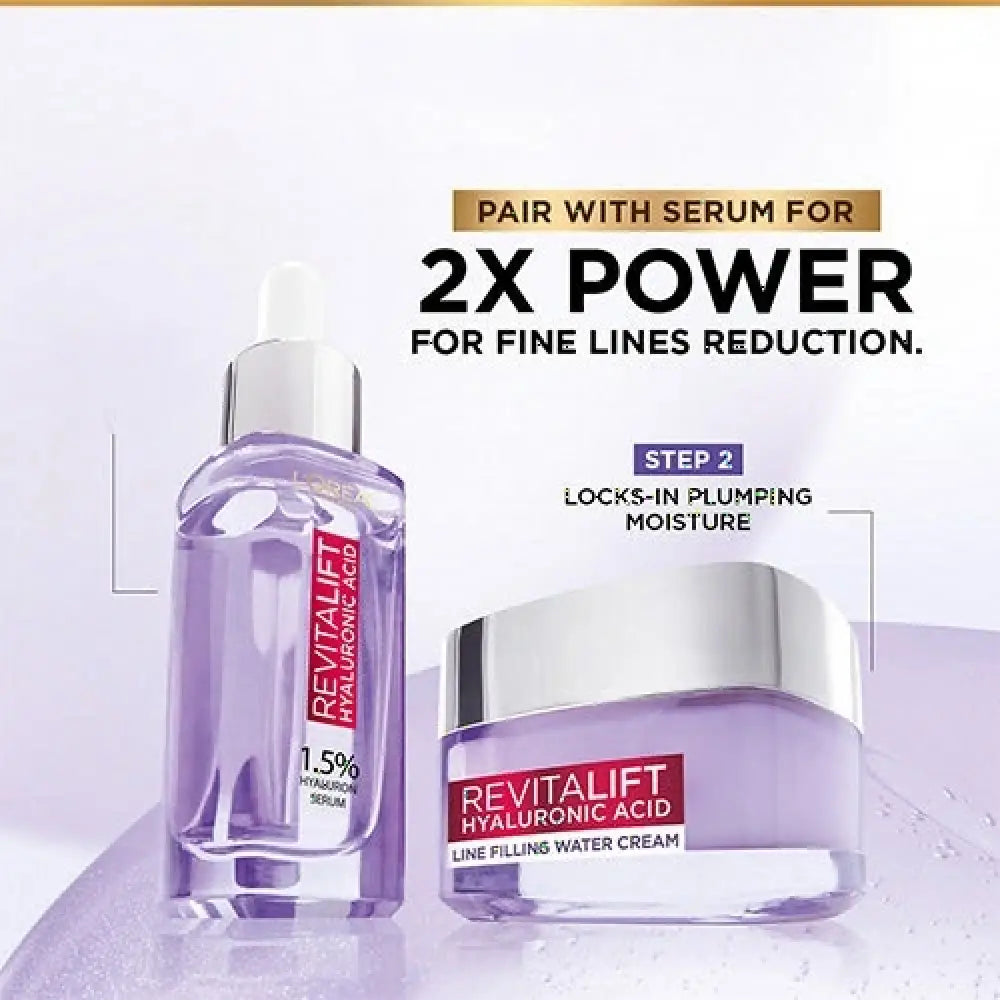 LOREAL REVITALIFT HYALURONIC ACID PLUMPING DAY CREAM 50ML