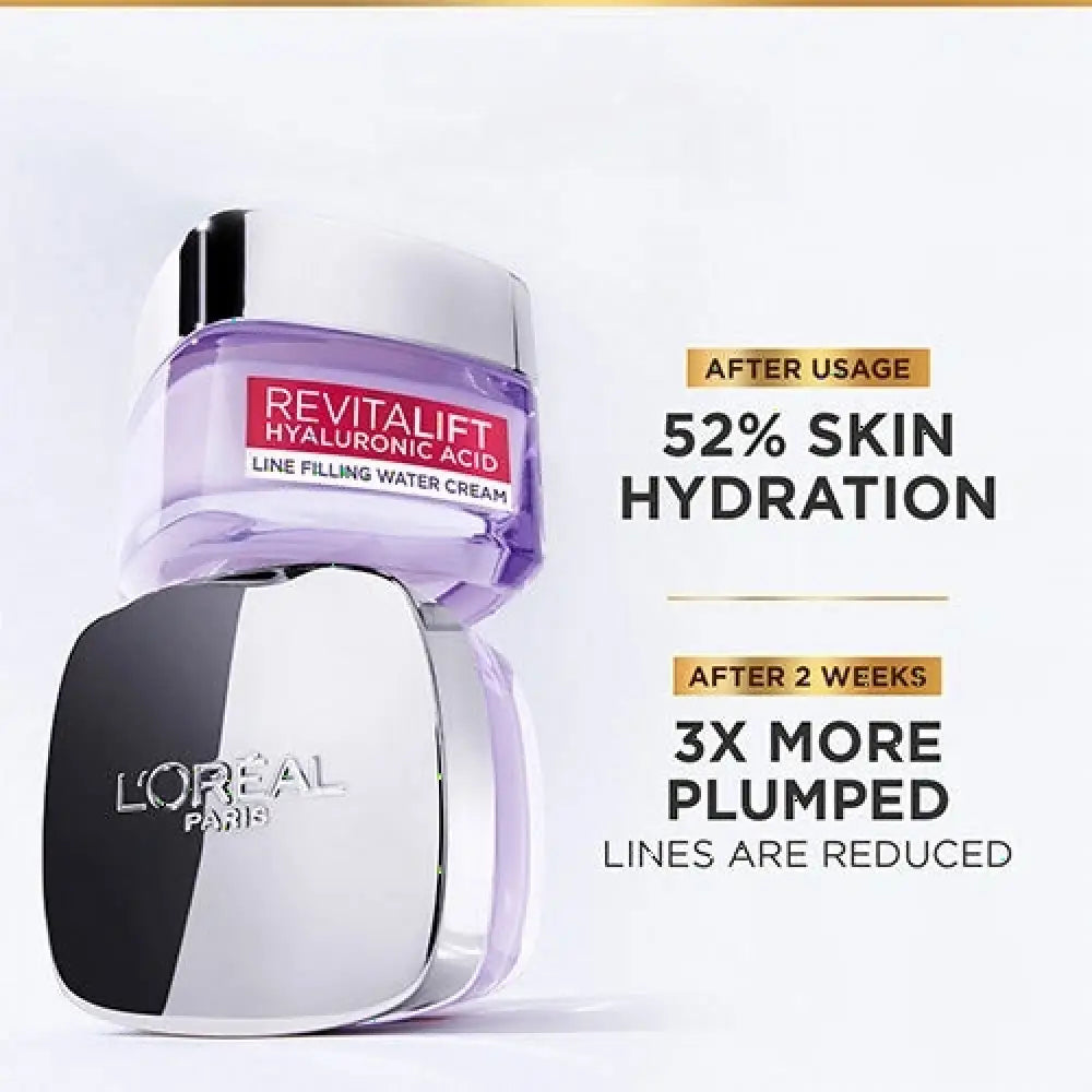 LOREAL REVITALIFT HYALURONIC ACID PLUMPING DAY CREAM 50ML