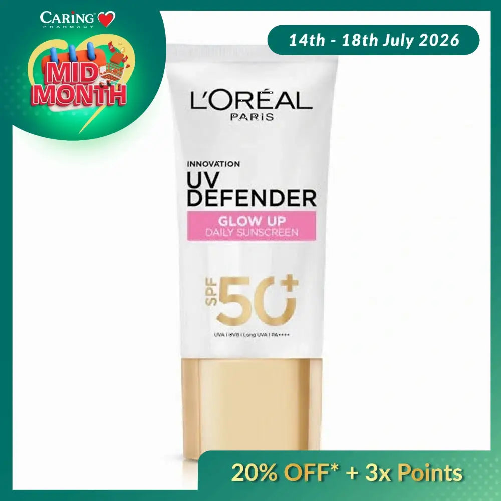 LOREAL UV DEFENDER BRIGHT & CLEAR 50ML