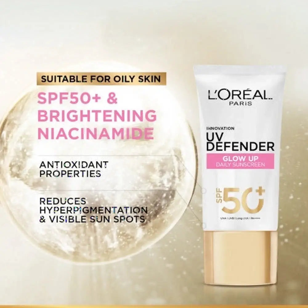 LOREAL UV DEFENDER BRIGHT & CLEAR 50ML