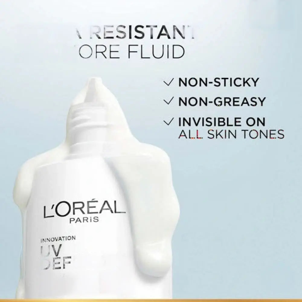 LOREAL UV DEFENDER INVISIBLE RESIST DAILY SUNSCREEN 50ML