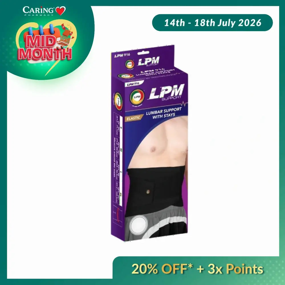 LPM 916 SACRO LUMBAR SUPPORT WITH STAY L