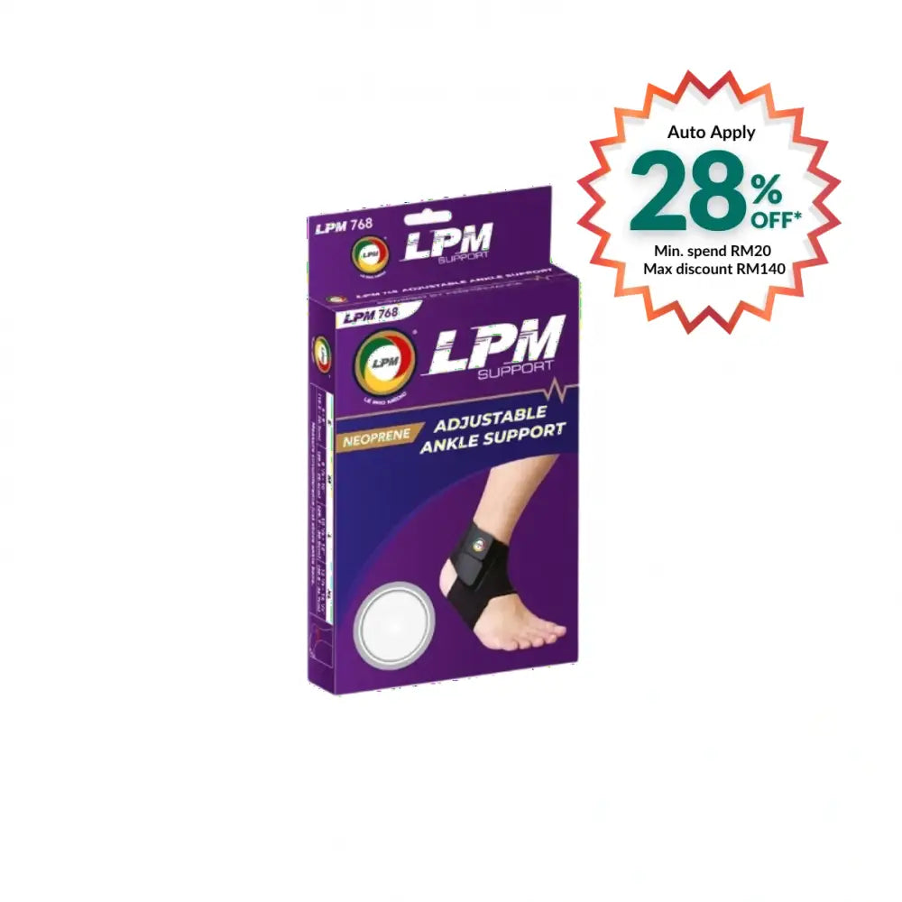 LPM ADJUSTABLE ANKLE SUPPORT 768 S