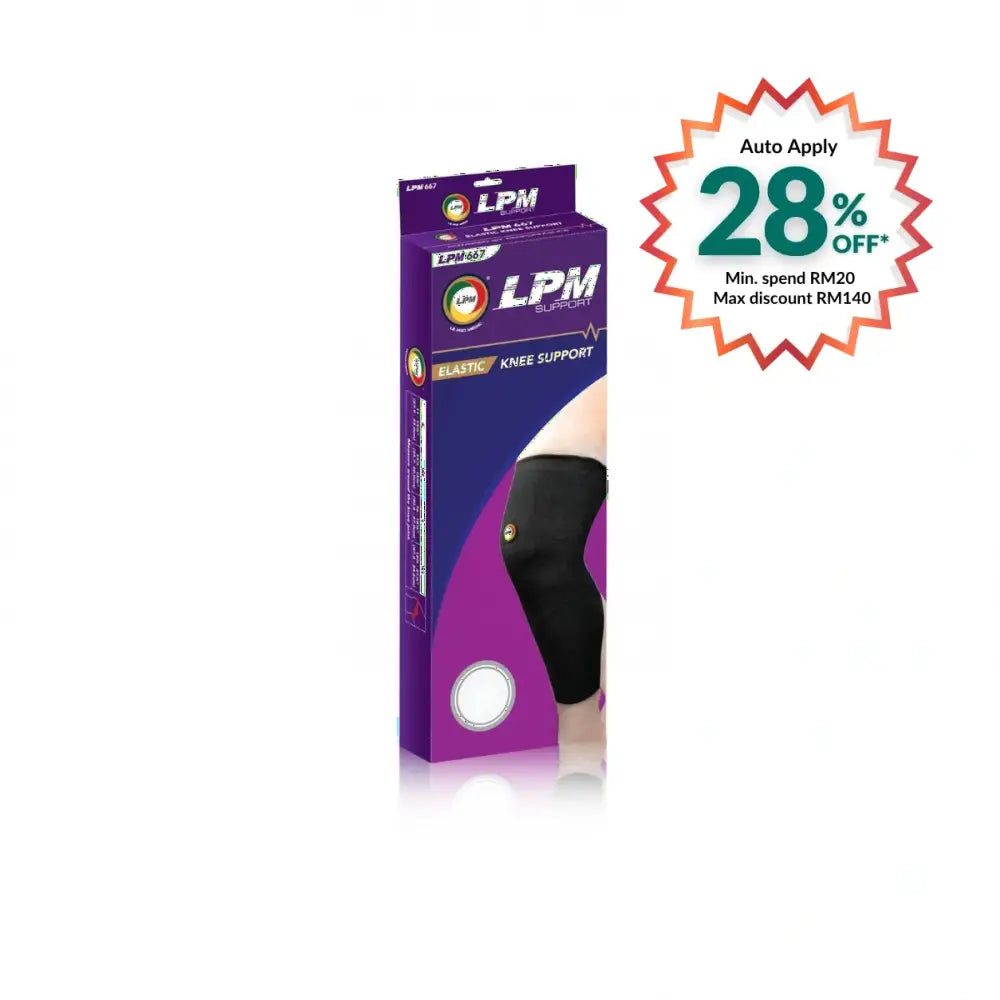 LPM ELASTIC KNEE SUPPORT 667 S