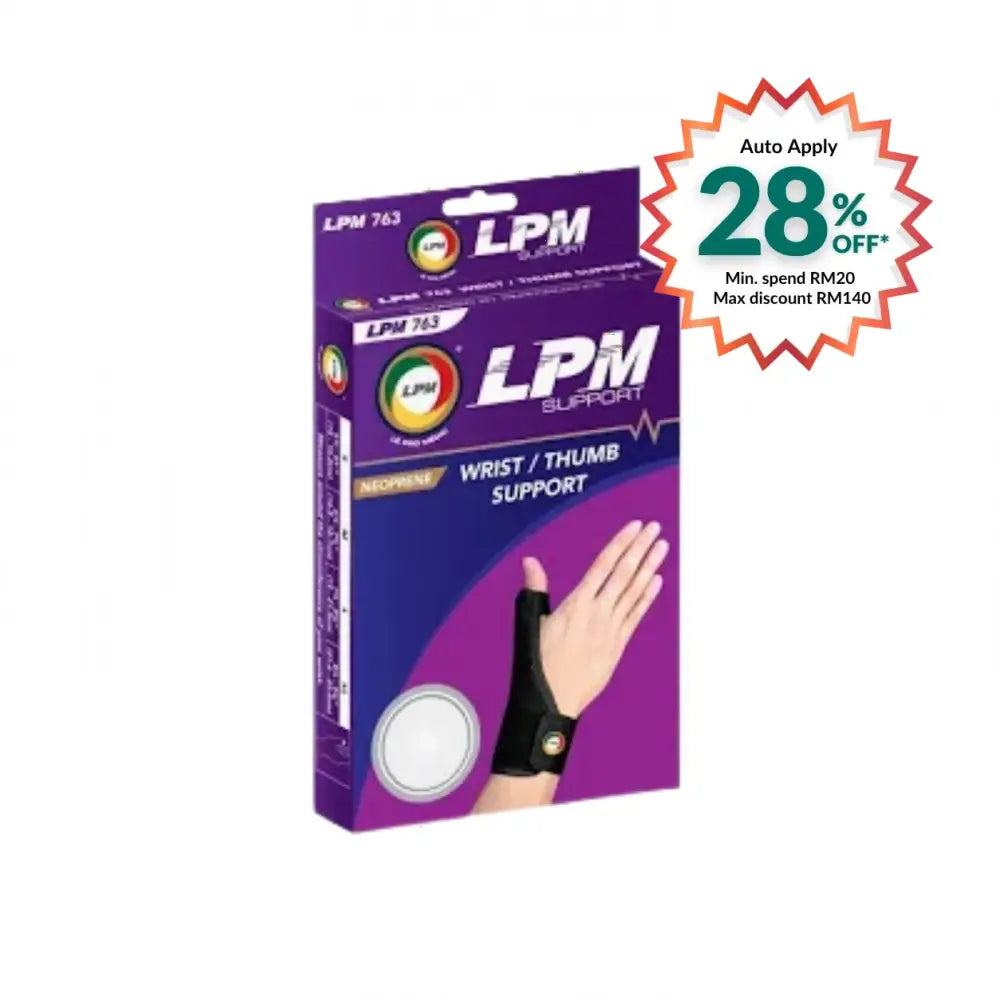 LPM NEOPRENE WRIST THUMB SUPPORT 763 XL